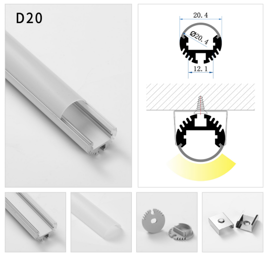  AL-SFD20（180°发光）