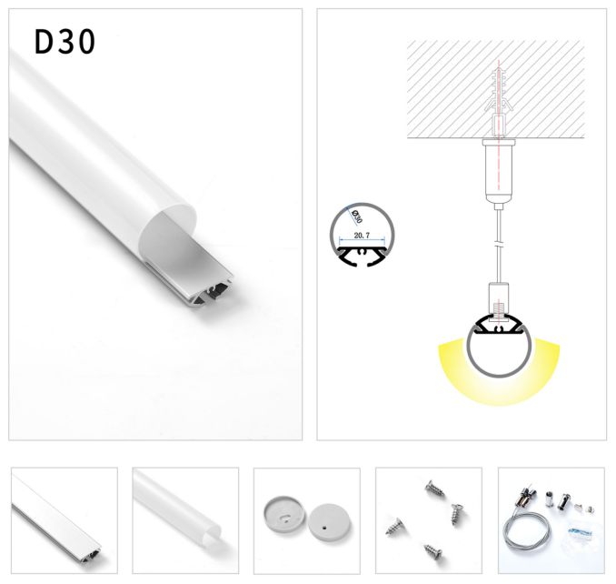 AL-SPD30 (270°发光）