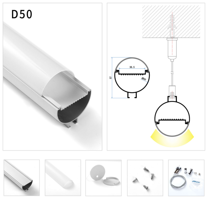 AL-SPD50 (180°发光）