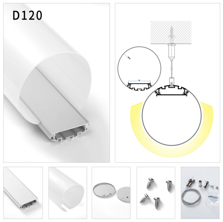 AL-SPD120 (270°发光）